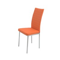 Scaun Bucatarie Otel S-30 - Culoare Portocaliu Scaun Bucatarie Otel S-30 - Culoare Portocaliu