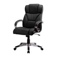 Scaun Birou Directorial - Sl Q044 - Culoare Negru Scaun Birou Directorial - Sl Q044 - Culoare Negru