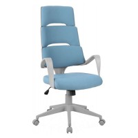 Scaun Birou Ergonomic - Sl Q889 Albastru-Gri