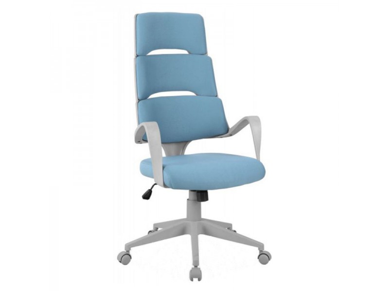 Scaun Birou Ergonomic - Sl Q889 Albastru-Gri