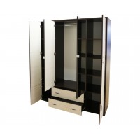Dulap Haine cu Oglinda - Torino Brad - Dressing Sifonier - Latime 165 cm