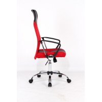 Scaun Birou Directorial - Danas - Culoare Rosu Scaun Birou Directorial - Danas - Culoare Rosu
