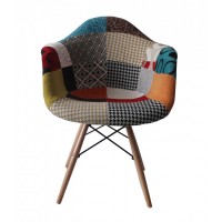 Scaun Living Patchwork Design - Multicolor Scaun Living Patchwork Design - Multicolor